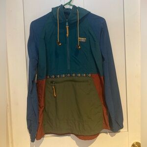 L.L. Bean- Women's Mountain Classic Anorak, Multi-Color, S Reg